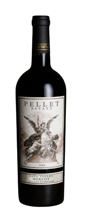 Pellet Napa Valley Merlot 2021 750 ML premium red wine bottle from Napa Valley California