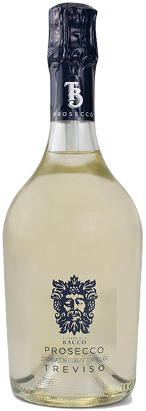 Terre Di Bacco Prosecco DOC NV 750 ML sparkling white wine bottle from Italy's Veneto region