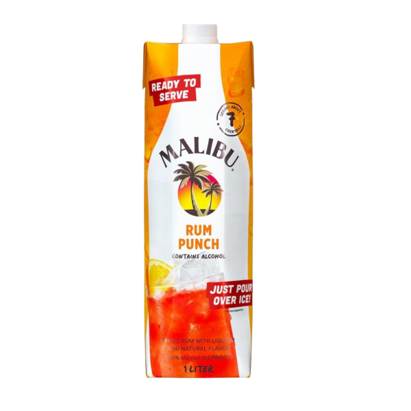 Malibu Rts Rum Punch 1 L
