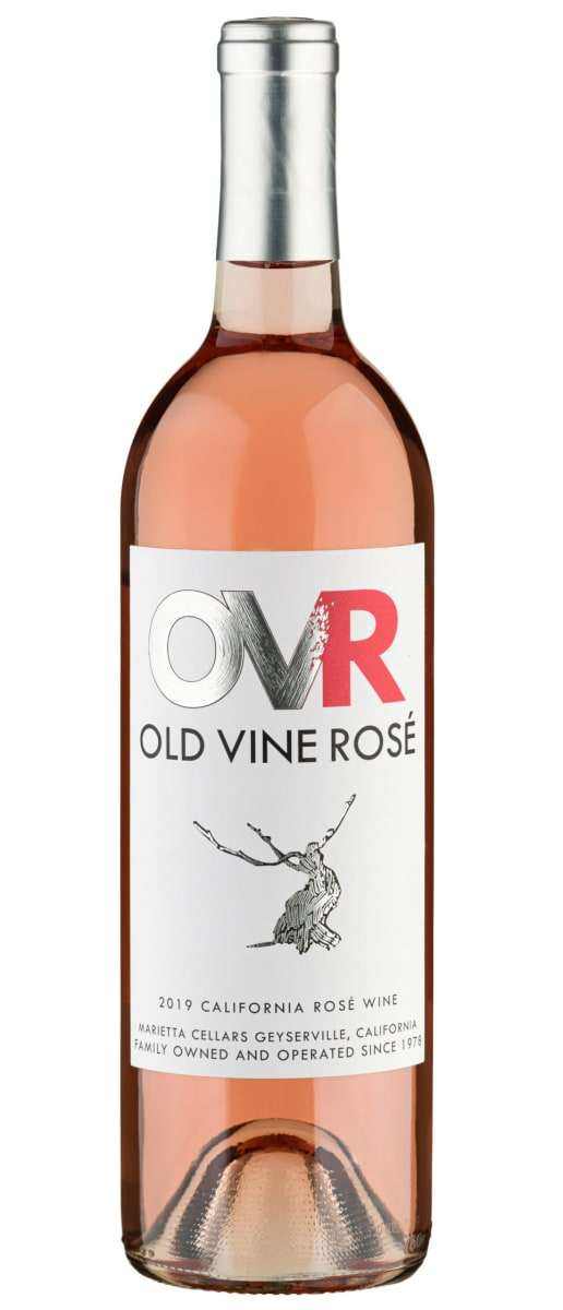 Marietta Cellars OVR Series Old Vine Rosé wine bottle, California 750 ML