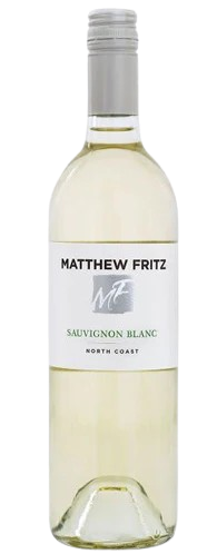 Matthew Fritz Sauvignon Blanc North Coast 2019 white wine bottle.