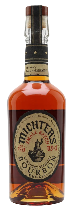 Michter's US1 Small Batch Kentucky Straight Bourbon Whiskey 750ml bottle with amber liquid and vintage label