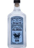 Misguided Spirits Bathhouse John's Well Dressed American Dry Gin 1 L