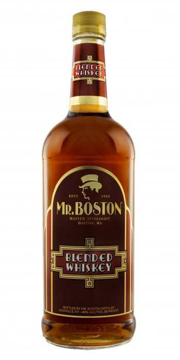 Mr Boston Blended Whisky 1L | Smooth Affordable Whisky Great Value