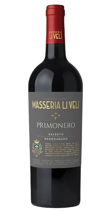PrimoneroLi Veli Negroamaro Salento IGT 2021 750 ML Buy Now Online