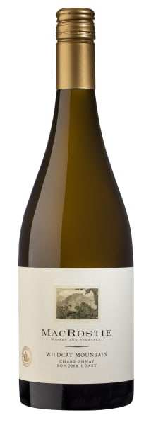 MacRostie Wildcat Mountain Chardonnay Sonoma Coast 2021 750 ML white wine bottle