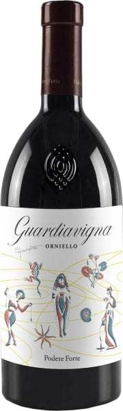Podere Forte Toscana Guardiavigna Orniello 2018 750 ML premium Tuscan red wine bottle
