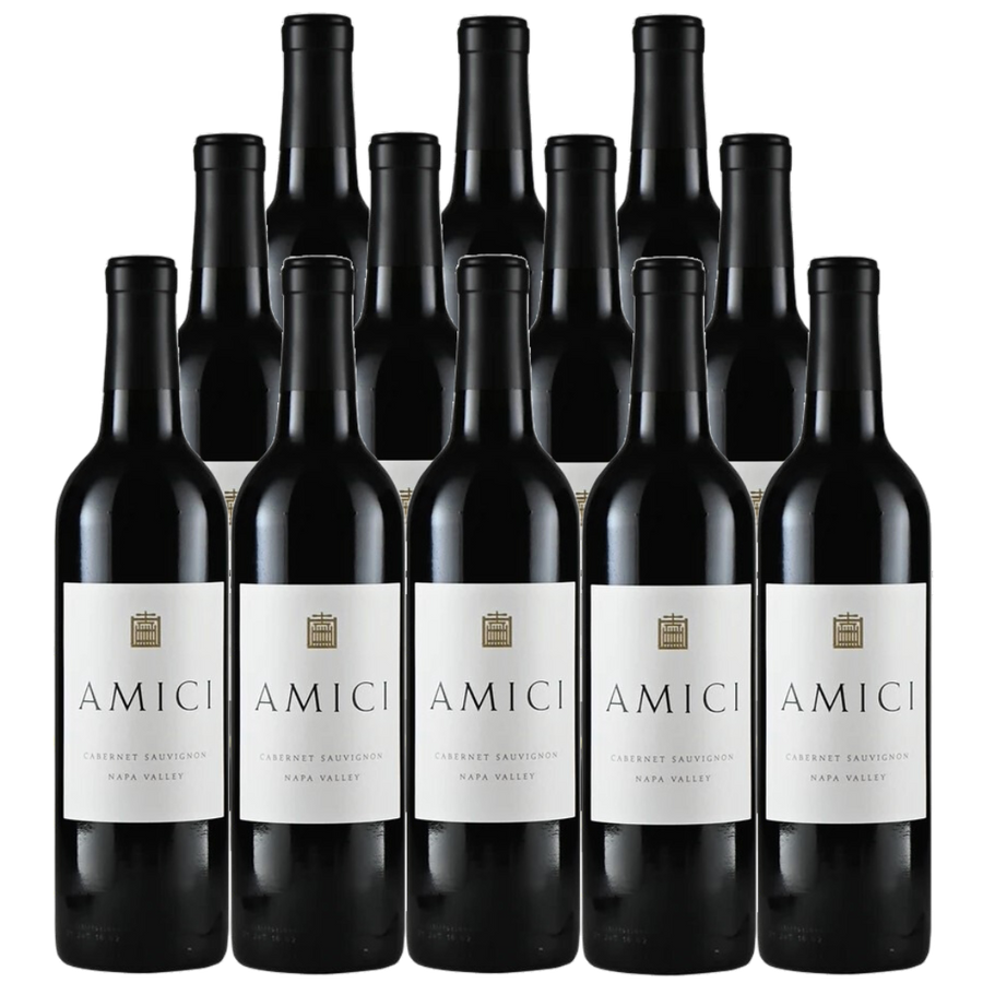 Amici Cabernet Sauvignon Napa Valley 2022 12 bottles premium red wine 750ml each