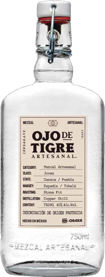 Ojo de Tigre Mezcal Joven Artesanal 750 ML