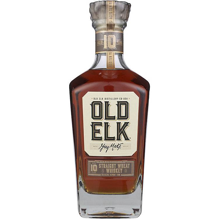 Old Elk Straight Wheat Whiskey 10 Yr 110 Proof | 750 ML Bottle