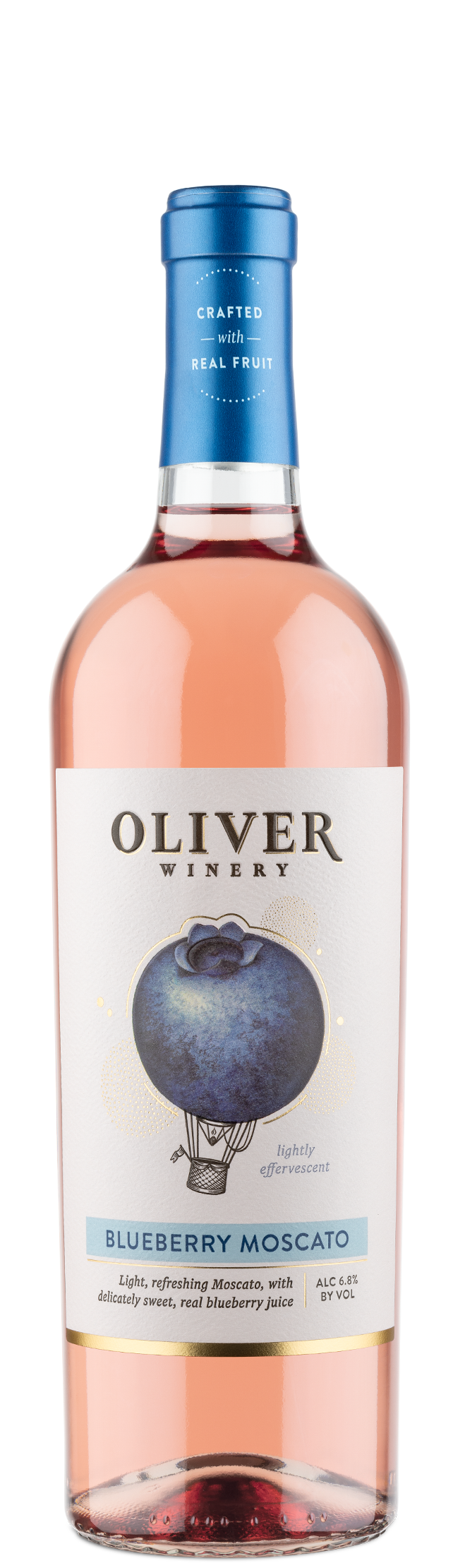 Oliver Winery And Vineyards Vine Series Blueberry Moscato 750 ML