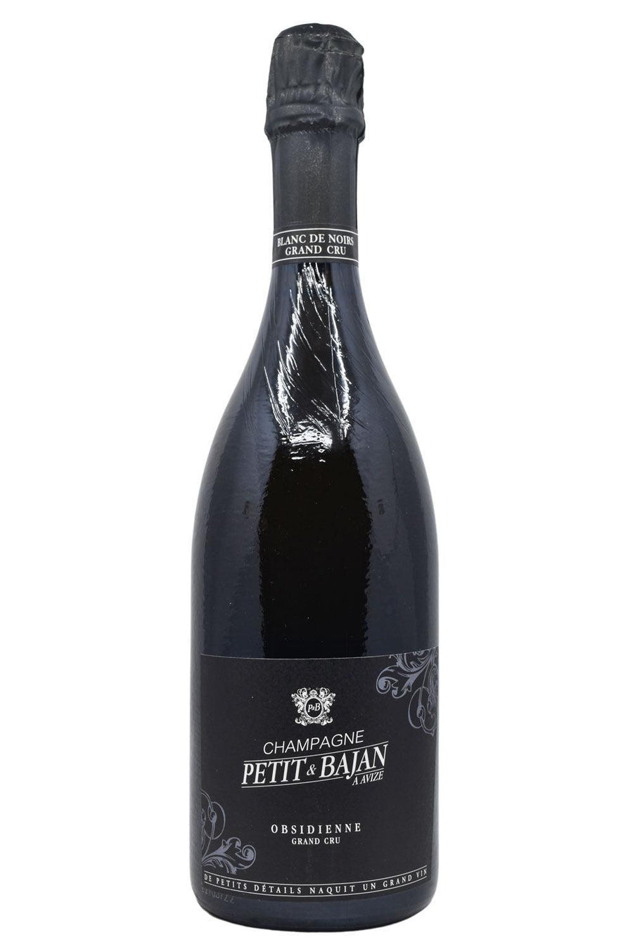 Petit Et Bajan Champagne Brut Obsidienne Grand Cru 750 ML