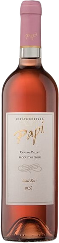 Papi Demi-Sec Esate Bottled Rose Central Valley 750 ML