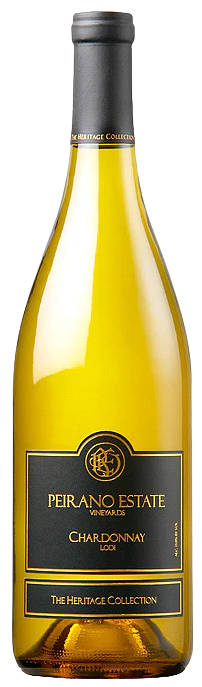 Peirano Heritage Collection Chardonnay 2018 750 ML bottle – Lodi white wine with tropical fruit and oak notes