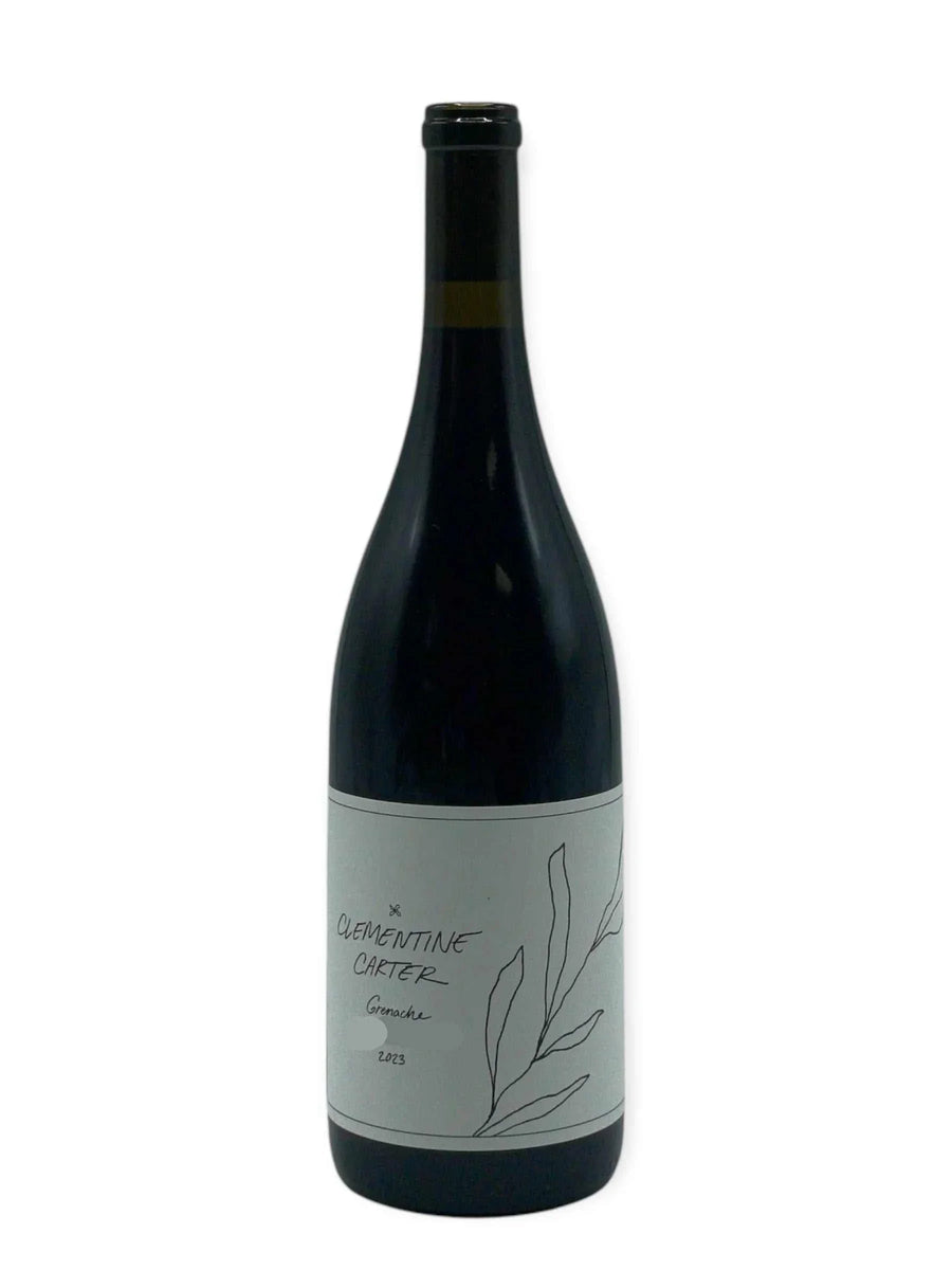 Clementine Carter Grenache Blanc 2023 white wine bottle with citrus and floral notes