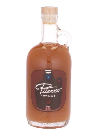 Pitorro Tamarindo Rum 750 ML bottle with tamarind flavored Puerto Rican rum