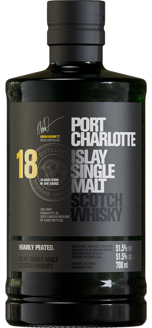 Port Charlotte 18 Islay Single Malt Whisky 700 ML