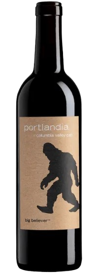 Portlandia Big Believer Cabernet Sauvignon 750ml – Premium Columbia Valley red wine bottle