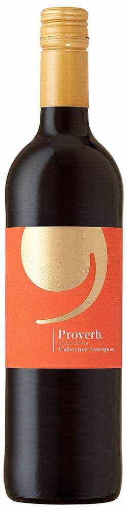 Bottle of Proverb Winery Cabernet Sauvignon 750 ML – bold red wine