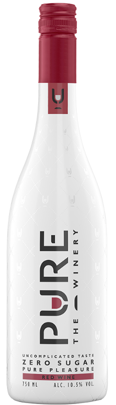 Bottle of Pure Zero Sugar Red Wine 750 ML – Low-Calorie Red Wine