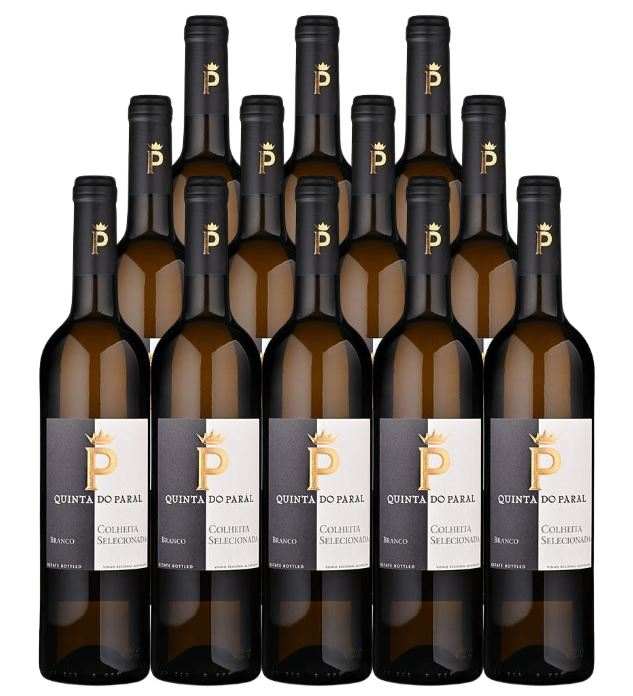 Set of 12 bottles of Quinta do Paral Colheita Selecionada Branco 2019 Portuguese white wine 750ml