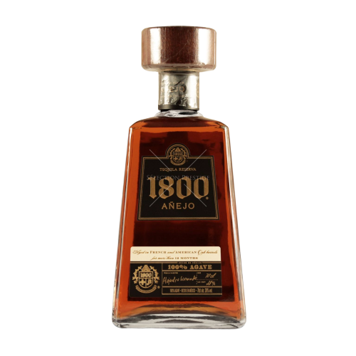 1800 Anejo Tequila 750 ML bottle with elegant label design