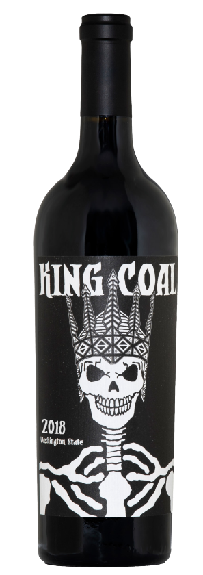 Bottle of K VintVineyard K Vintners King Coal Stoneridge 2018 750 ML Buy Now Onlineners King Coal 2018 750 ML red blend wine