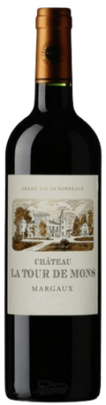 Chateau La Tour de Mons Margaux 2015 750 ML