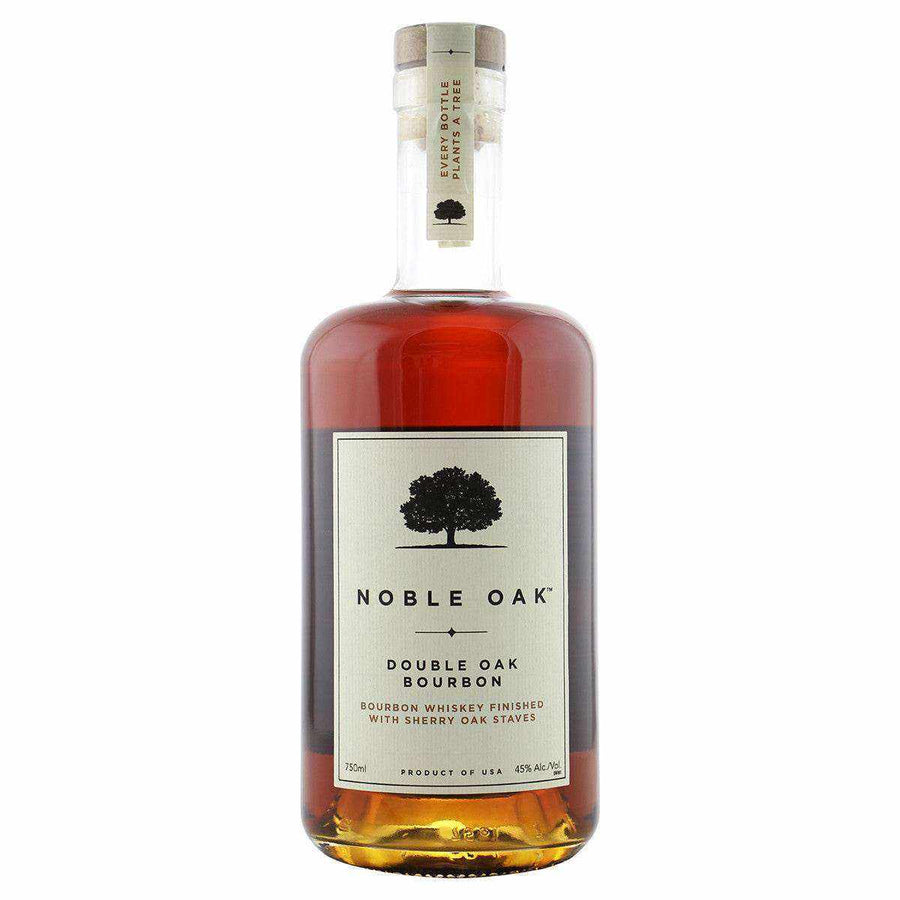 Bottle of Noble Oak Double Oak Bourbon Whiskey 750 ML – Rich & Smooth Flavor