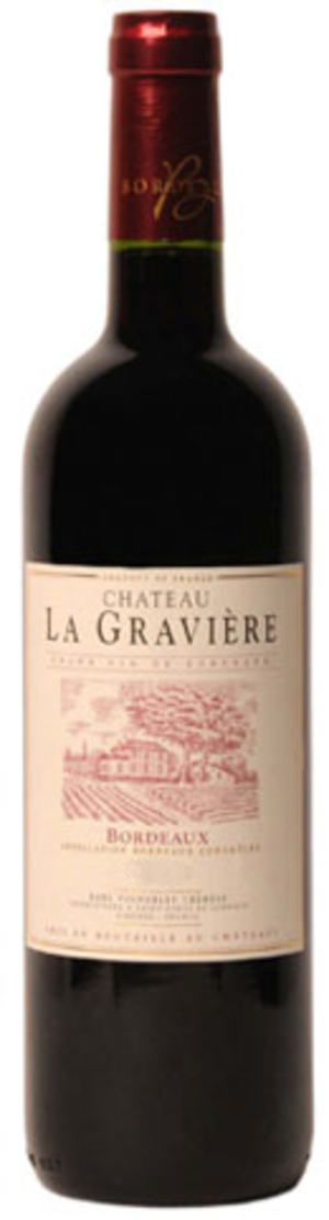 Chateau La Graviere Entre Deux Mers Nicolas Wines 750 ML bottle