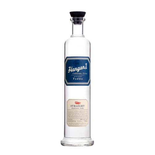 Hangar 1 Straight Vodka 750ml bottle with sleek, minimalist design