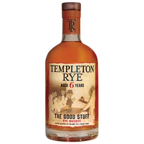 Templeton 6 Year Old Rye Whiskey 750ML – Smooth & Aged Rye Whiskey