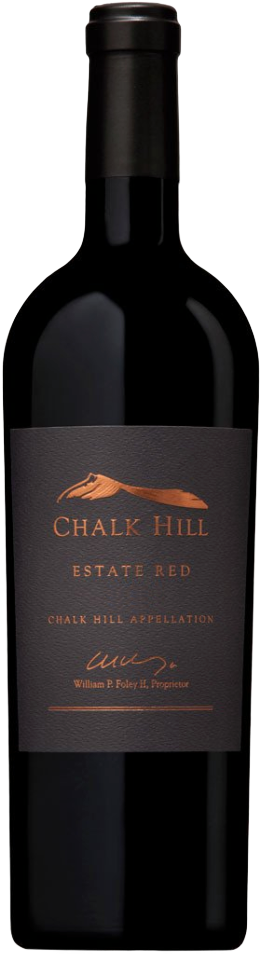 Chalk Hill Red Estate 2021 750 ML – full-bodied red wine from Sonoma with vibrant fruit, smooth tannins, and a long, refined finish.