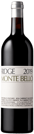 Ridge Monte Bello Cabernet Sauvignon 2019 750 ML