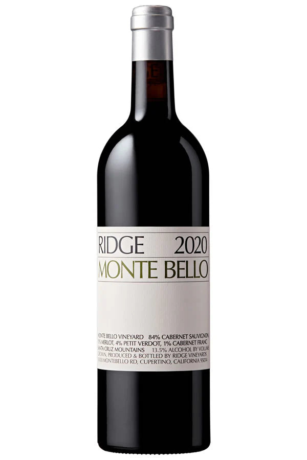 Ridge Monte Bello Cabernet Sauvignon 2020 750 ML