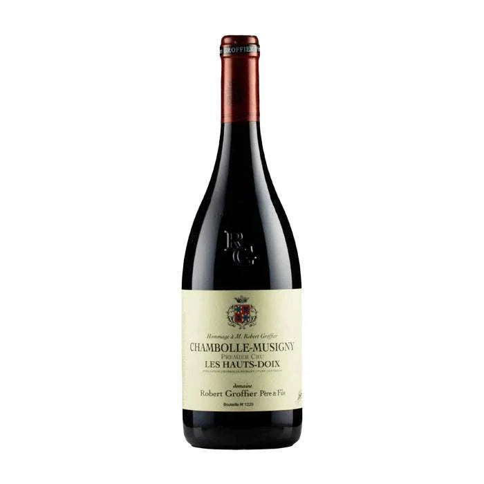 Bottle of Robert Groffier Chambolle Musigny Les Hauts Doix Premier Cru 2022 750 ML red wine