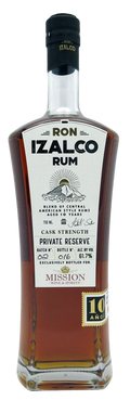 Ron Izalco 10 Anos Cask Strength Private Reserve Rum 750 ML