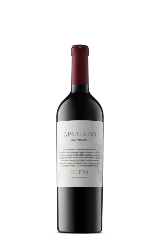 Rutini Apartado Gran Malbec 2015 750 ML
