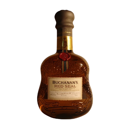 Buchanan's Blended Scotch Red Seal 80 proof 750 ML bottle.
