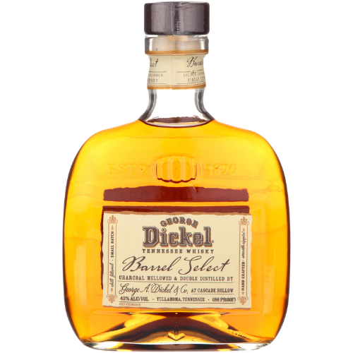 George Dickel Tennessee Whiskey Barrel Select bottle, 750ml.