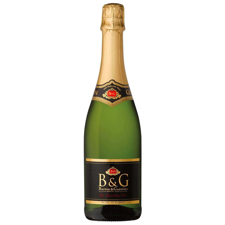 Barton & Guestier Blanc De Blancs 750 ML bottle with gold foil and label.