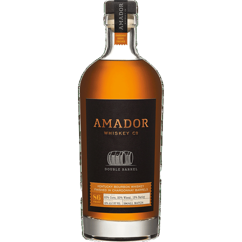 Amador Whiskey Co. Bourbon Double Barrel Finished in Chardonnay Barrels 750ml Bottle