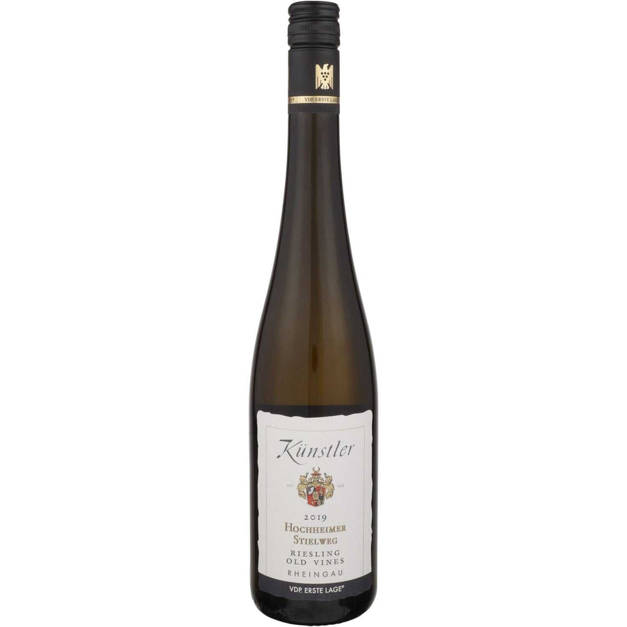 Kunstler Riesling Old Vines Dry Alte Reben 2020 bottle showcasing premium German Riesling from Rheingau Erste Lage vineyard