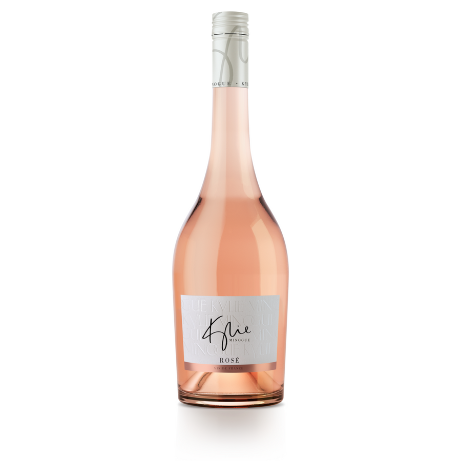 Kylie Minogue Vin Rose 2021 French rosé wine bottle with fresh fruit and rose aromas