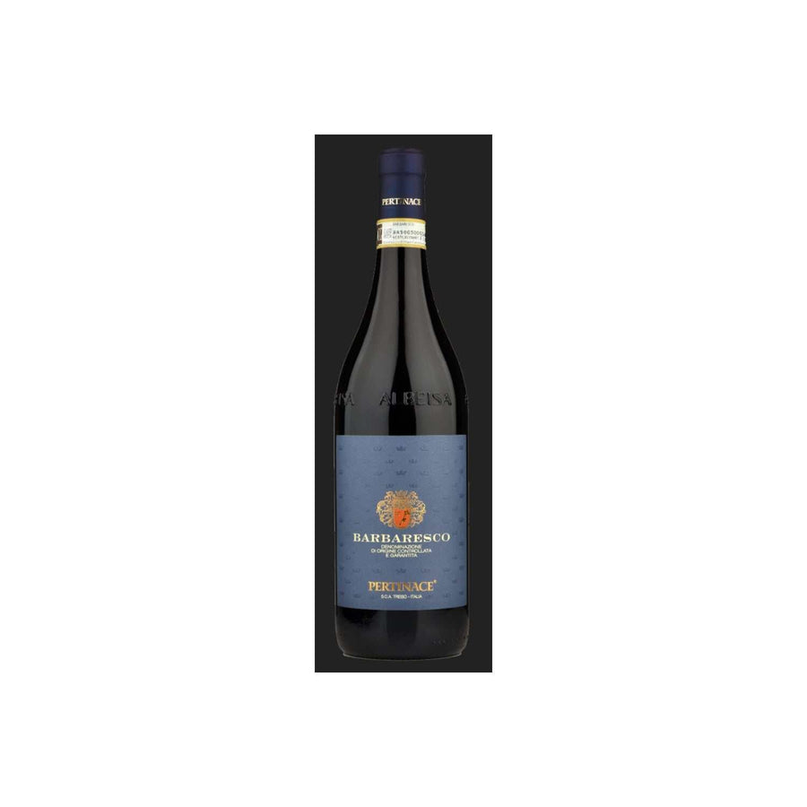 Bottle of Pertinace Barbaresco 2018 red wine from Italy's Barbaresco appellation