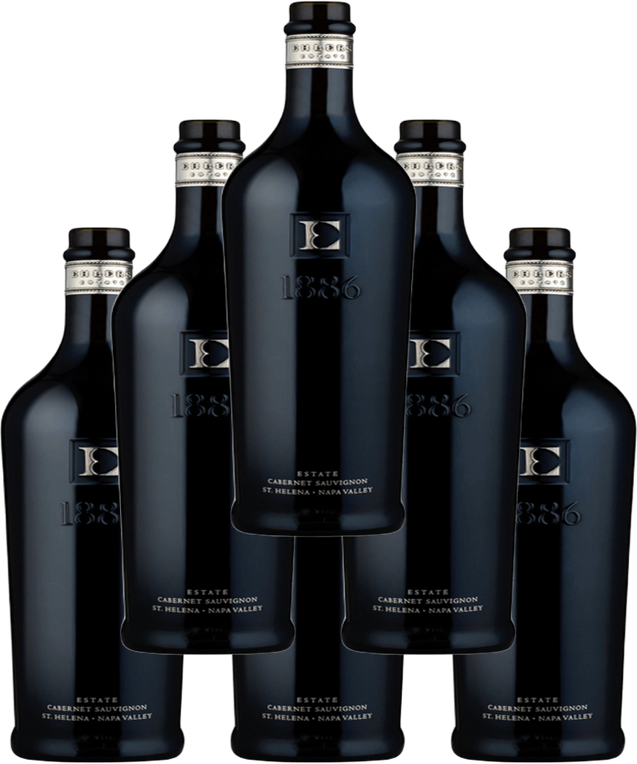 Ehlers Estate Cabernet Sauvignon 1886 St. Helena 2021 750 ML (6 Bottles) – Napa Cabernet with dark fruit, velvety tannins, and oak, perfect for collectors and connoisseurs.