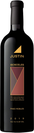 Justin Isosceles Red Wine Paso Robles 2021 750 ML
