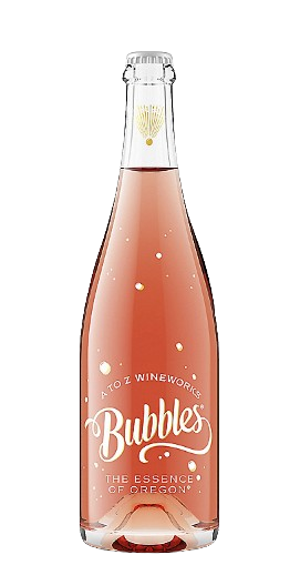 A To Z Wineworks Rose Wine Bubbles Oregon 2021 750 ML