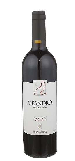 Bottle of Meandro Do Vale Meao Douro Tinto 2020 red wine from Douro region Portugal 750ml