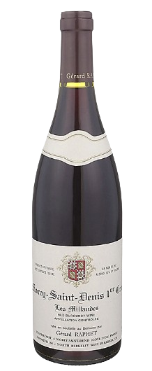 Gerard Raphet Morey Saint Denis Les Millandes Premier Cru Cuvee Unique 2021 750 ML